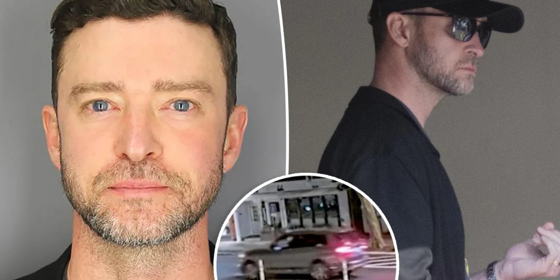 Justin Timberlake Mugshot